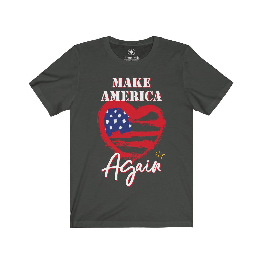 Make America Love Again - Unisex Jersey Short Sleeve Tees - Identistyle