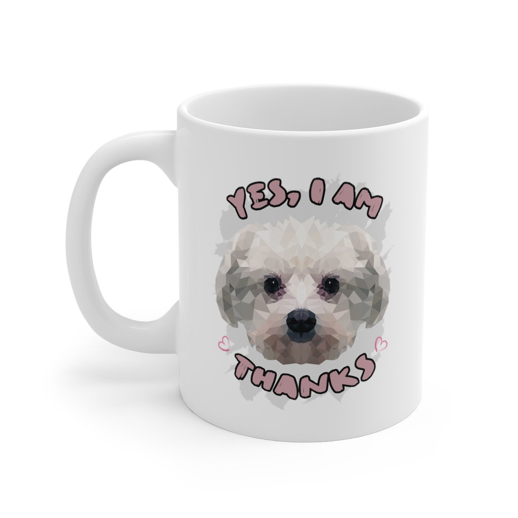 Yes I am cute / Dog - Ceramic Mug - Identistyle