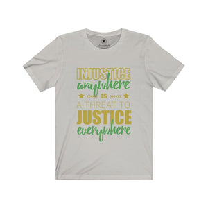 Injustice - Unisex Jersey Short Sleeve Tees - Identistyle