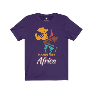 Hands Off Africa! - Unisex Jersey Short Sleeve Tees - Identistyle