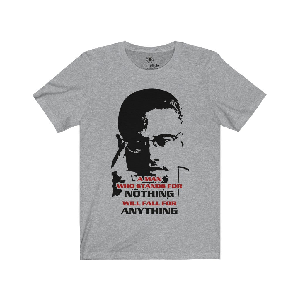 Malcolm X - Unisex Jersey Short Sleeve Tees - Identistyle