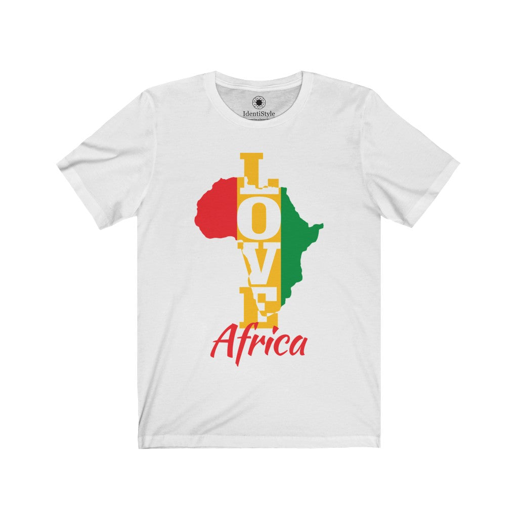 I love Africa - Unisex Jersey Short Sleeve Tees - Identistyle