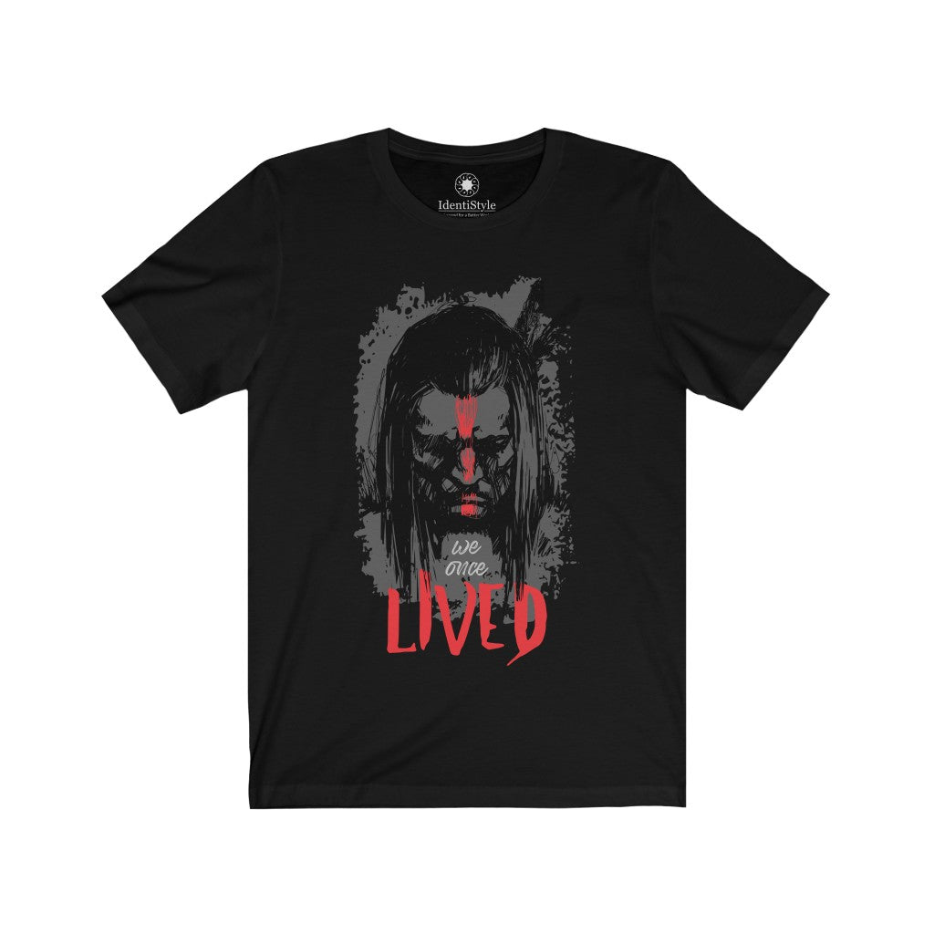 We Once Lived - Native American - Unisex Jersey Short Sleeve Tees - Identistyle