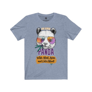 Be Like Panda - 3 - Unisex Jersey Short Sleeve Tees - Identistyle