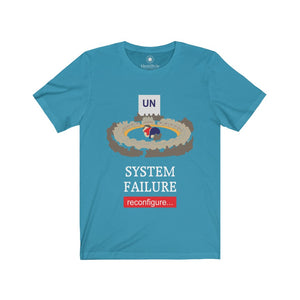 United Nations System Failure - Unisex Jersey Short Sleeve Tees - Identistyle
