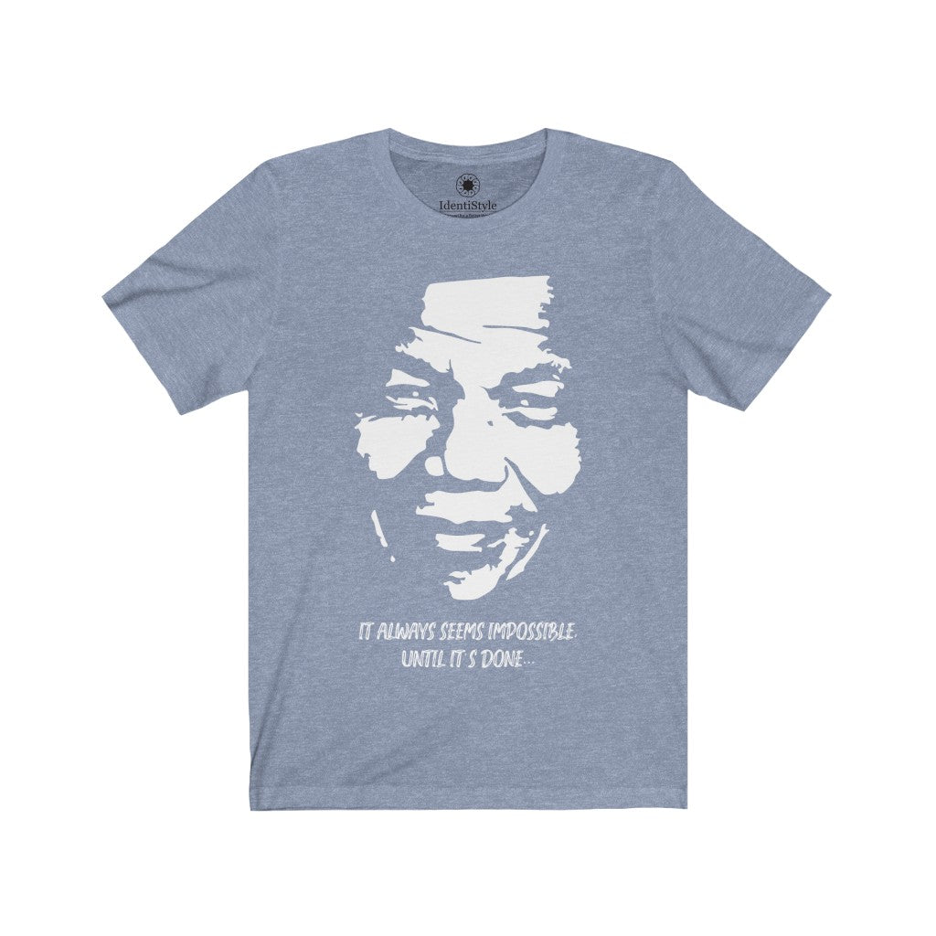 Mandela - Just Do It! - Unisex Jersey Short Sleeve Tees - Identistyle