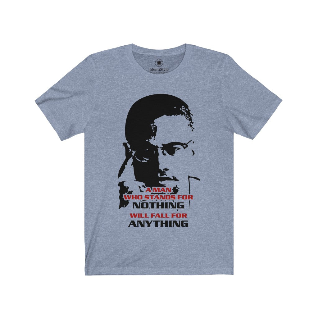 Malcolm X - Unisex Jersey Short Sleeve Tees - Identistyle