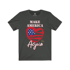 Make America Love Again - Unisex Jersey Short Sleeve Tees - Identistyle