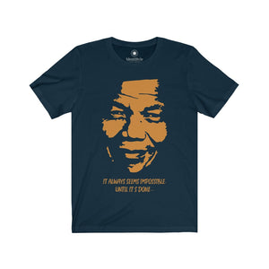 Mandela - Just Do It! - Unisex Jersey Short Sleeve Tees - Identistyle