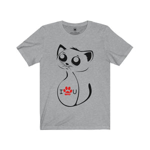 I Mau You for Cat Lovers - Unisex Jersey Short Sleeve Tees - Identistyle