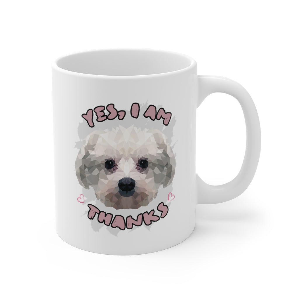 Yes I am cute / Dog - Ceramic Mug - Identistyle