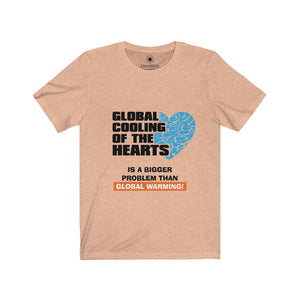 Global Cooling of the Hearts - Unisex Jersey Short Sleeve Tees - Identistyle